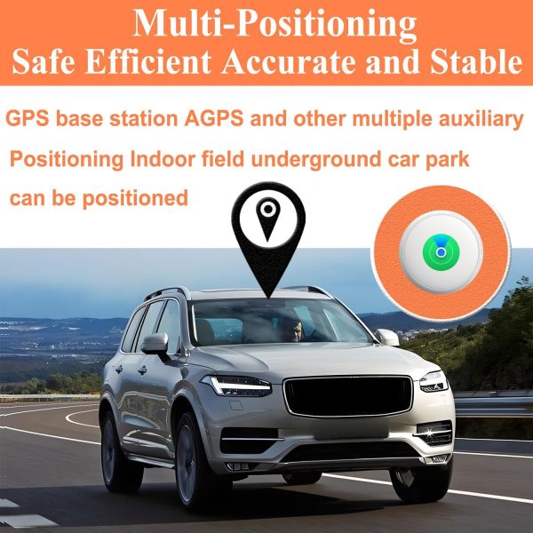No Subscription Vehicle GPS Tracker Portable Car GPS Tracker Mini Magnetic GPS Device Full Coverage Pinpoint Vehicle Location Elderly Children Pets No SIM Card - Image 3