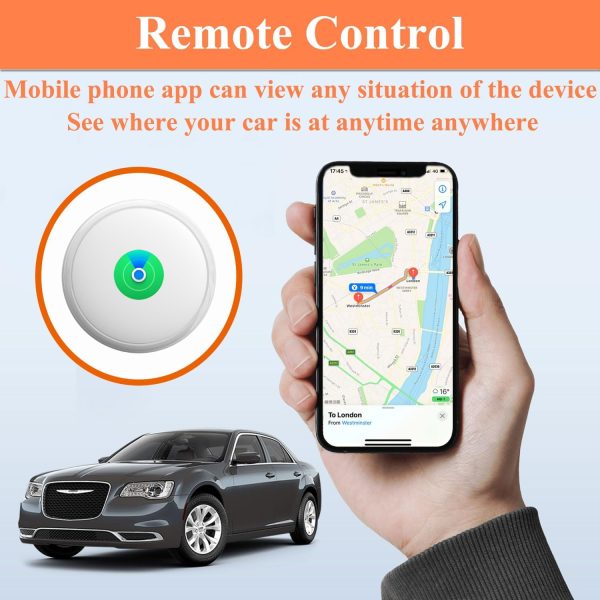 No Subscription Vehicle GPS Tracker Portable Car GPS Tracker Mini Magnetic GPS Device Full Coverage Pinpoint Vehicle Location Elderly Children Pets No SIM Card - Image 4
